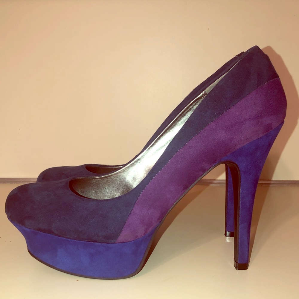 G by Guess suede 5” heels